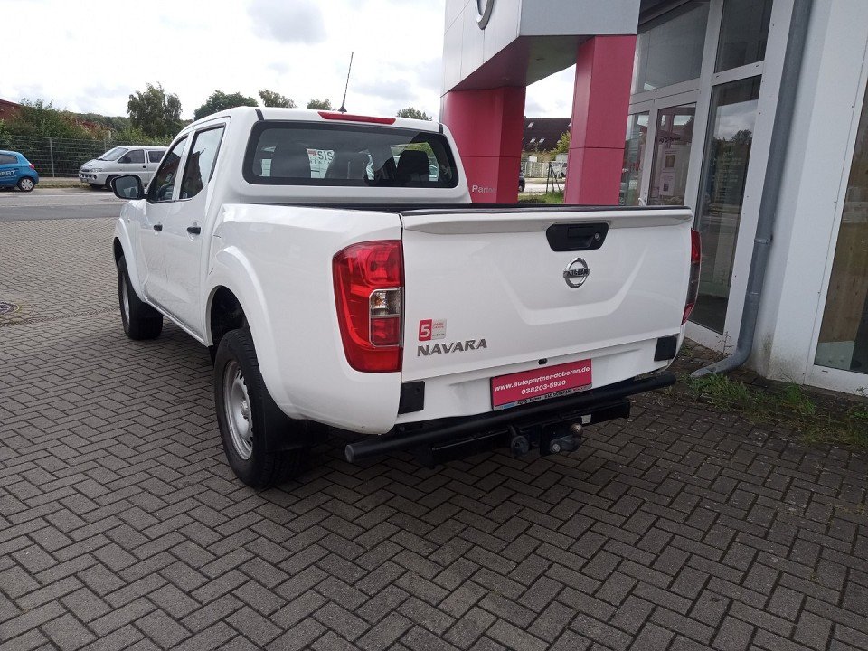 Fahrzeugabbildung Nissan NAVARA DC 160PS 6MT Visia Double Cab 4x4 AHK